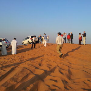 All the Dune Bashing vehicles congregates con
